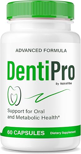 Cápsulas DentiPro - Desbloquea tu confianza con tu sonrisa perfecta, fórmula premium para una salud bucal completa, mezcla totalmente natural para