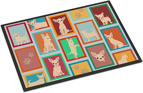 Vista 300 de Caroline's Treasures MLM1087MAT - Felpudo de perro de montaña bernés de 18 x 27 pulgadas, para interiores y exteriores, para entrada, Bernese