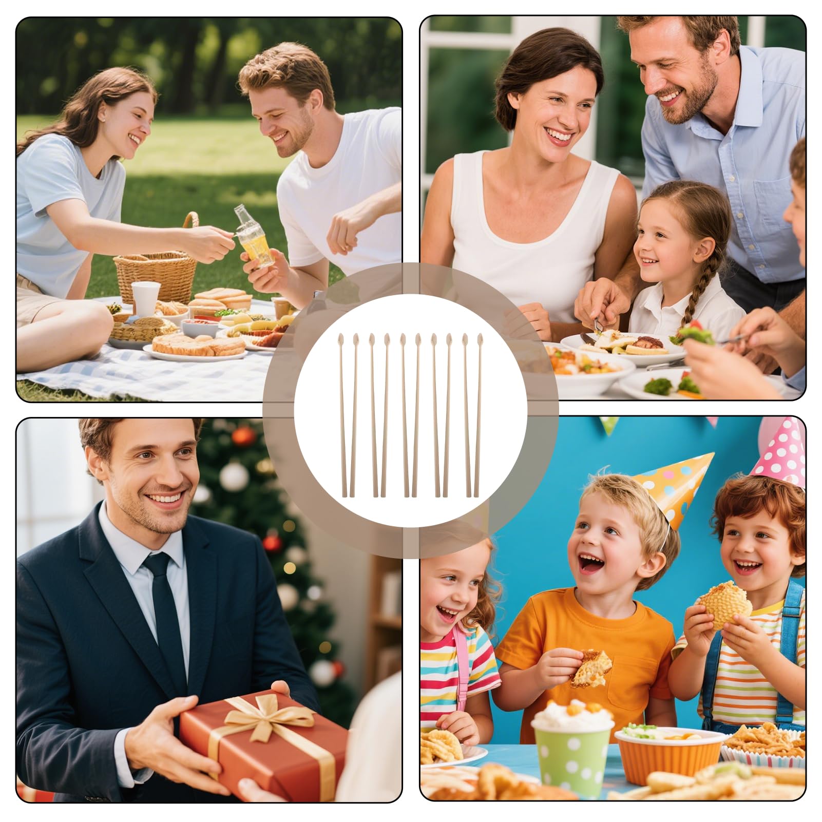 Fun Hand Chopsticks - Unique Dining Set -5
