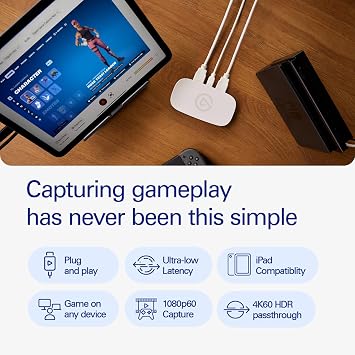 Elgato Game Capture Neo Portable USB Capture Card, 4K60 HDR