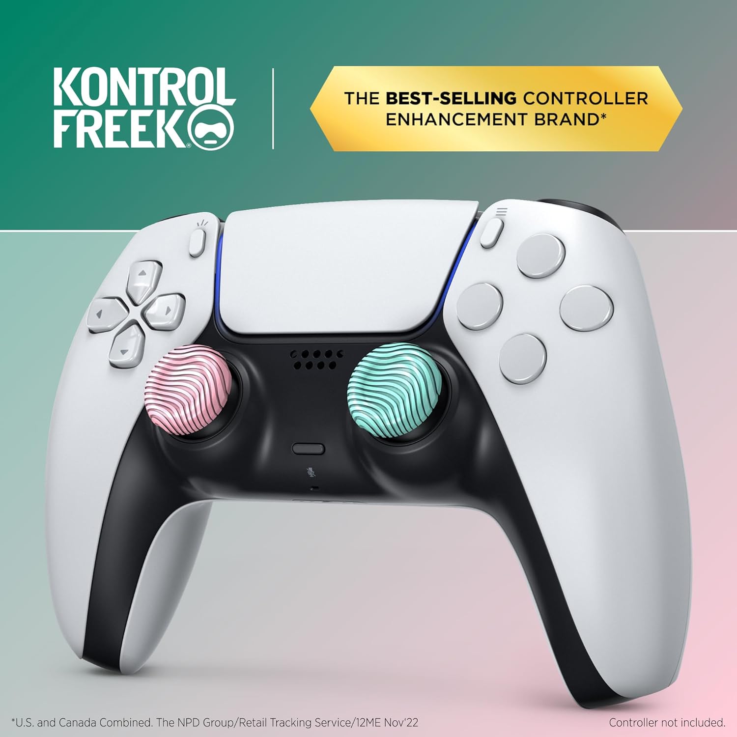 KontrolFreek No-Slip Thumb Grips – Strawberry Sage Edition for Nintendo Switch Pro, Switch 2 Joy-Con, PlayStation 4, PlayStation 5, Xbox One & Xbox Series X|S Controller | 4-Pack | Pink/Green 7 71itvMCfaPL. AC SL1500