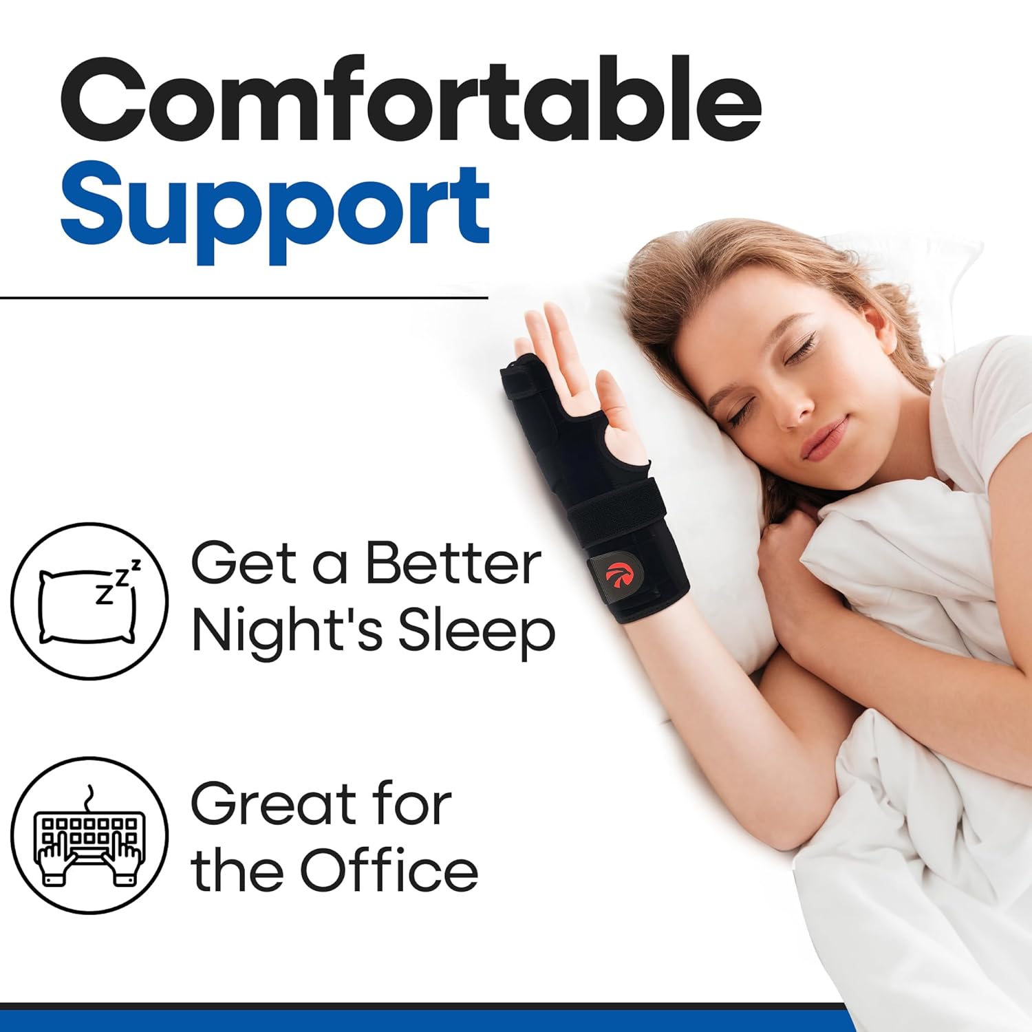 Pinky Finger Splint Boxer Fracture Brace | Ulnar Gutter Splint Hand Brace | Ring & Little Finger Splints | Broken Metacarpal Support Cast | Dupuytren's Contracture | Boxers Pinky Braces (MED LEFT)