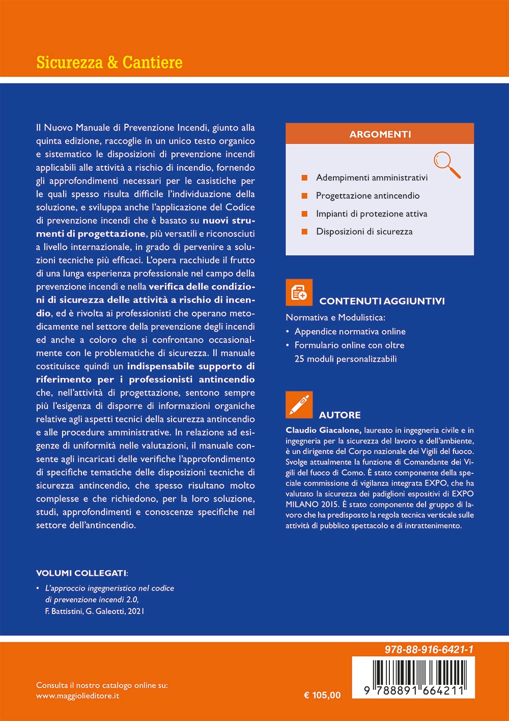 Nuovo manuale di prevenzione incendi