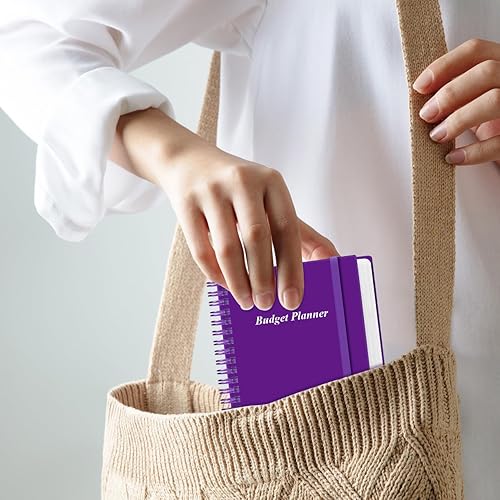 Miniatura 7 de Planificador de presupuesto  Rastreador de presupuesto de gastos A6, libro de presupuesto para libro mayor, organizador de dinero para cartera, 3.75