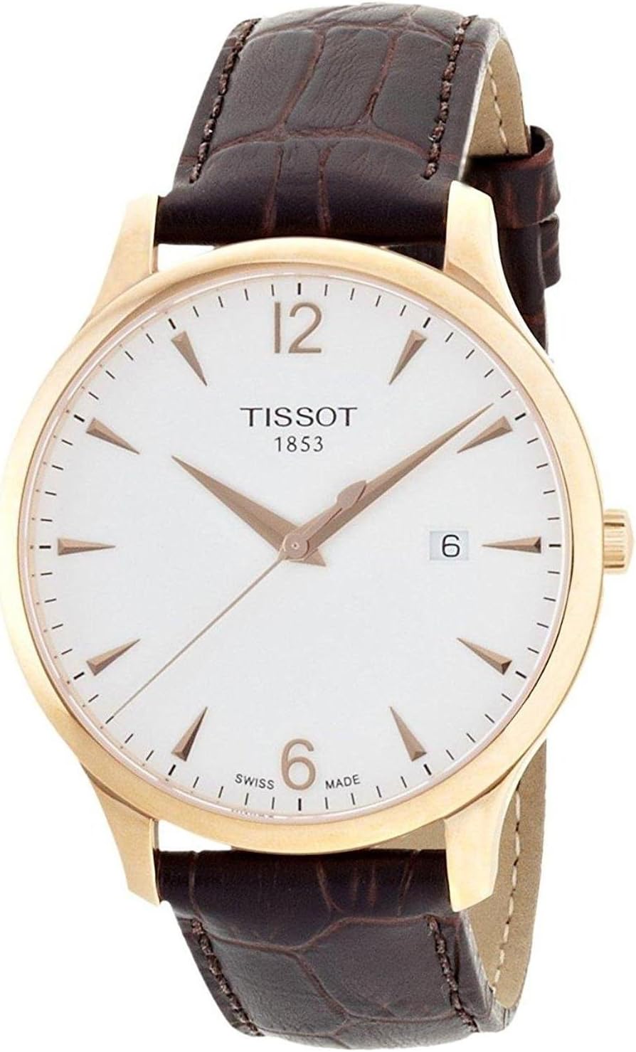 ティソMen ‘s Tradition 42 mmブラウンレザーバンドローズゴールドメッキケースSwiss Quartz Watch t063.610.36.037.00 Amazonで販売中 ティソMen ‘s Tradition 42 mmブラウンレザーバンドローズゴールドメッキケースSwiss Quartz Watch t063.610.36.037.00 Amazonで販売中