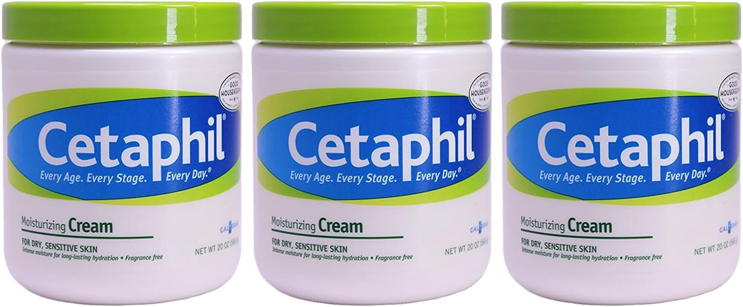 Cetaphil Moisturizing Cream (20 Ounce) (3 Pack)