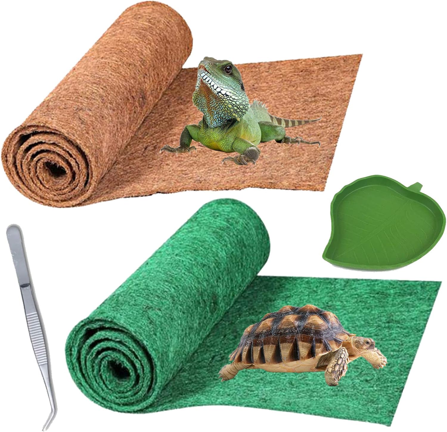 PINVNBY Reptile Carpet Pet Terrarium Liner Reptiles Cage