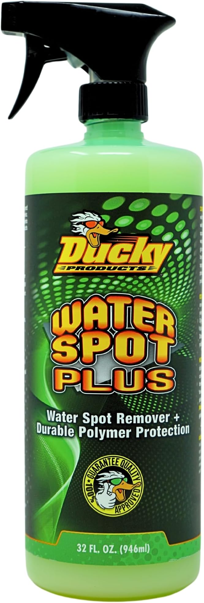 DUCKY PRODUCTS Water Spot Plus: Spray with Wax for Boat, Car, Motorcycle & RV Exterior Detailing, 32 oz