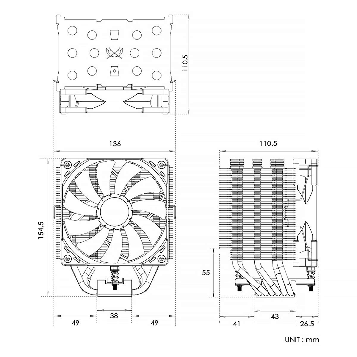 70% Off Everything Scythe Mugen 5 CPU Air Cooler, 120mm Single Tower, Black Edition Best Deal Cheap 🛒 Scythe Mugen 5 CPU Air Cooler, 120mm Single Tower, Black Edition