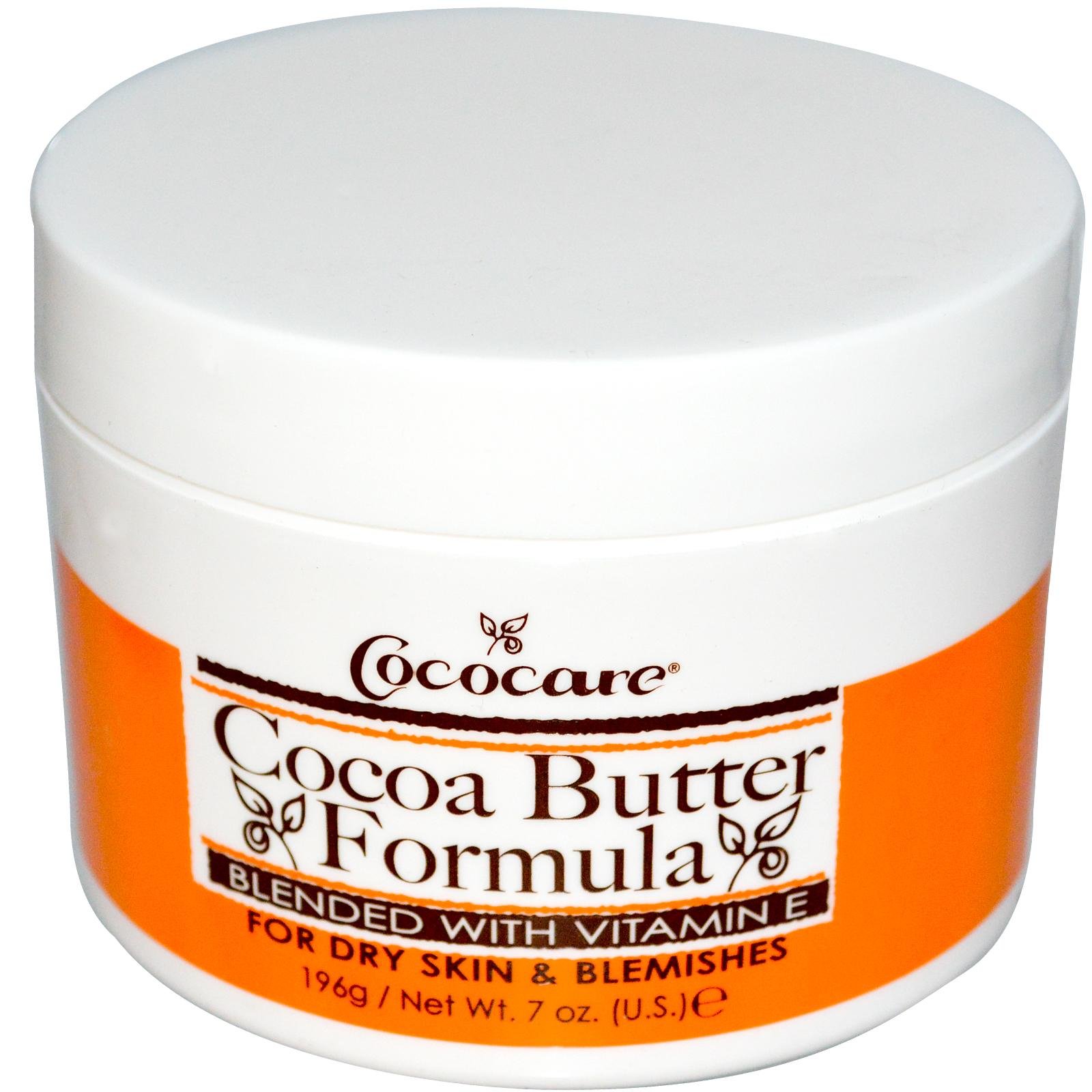 Cococare Cocoa Butter Formula Blended with Vitamin E, 7 Ounce