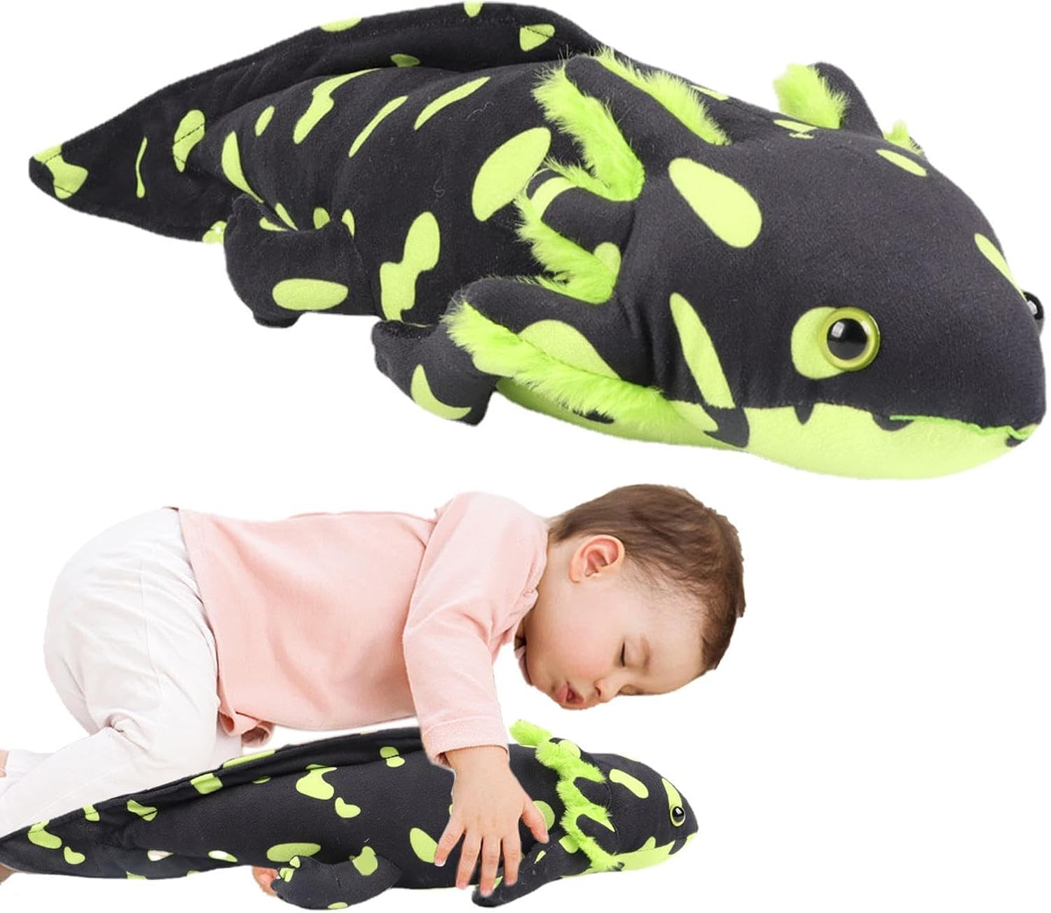 Vigcebit Axolotl Stuffed Animal,Cute Stuffed Plush Axolotl Cozy