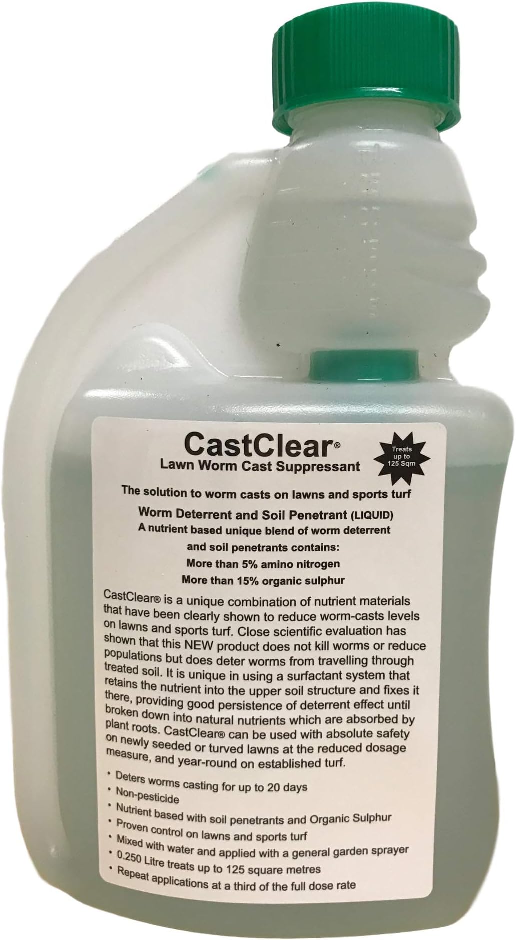 CastClear® - Lawn Worm Cast Treatment 250ml