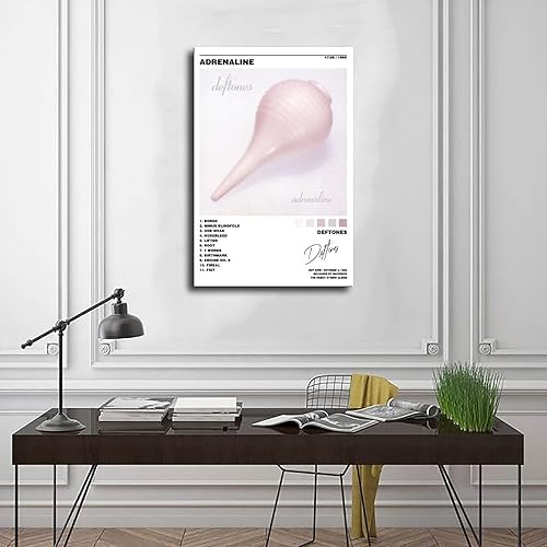 Miniatura 3 de Evryywaa Deftones - Póster de adrenalina, álbum de música, 12 x 18 pulgadas, sin marco