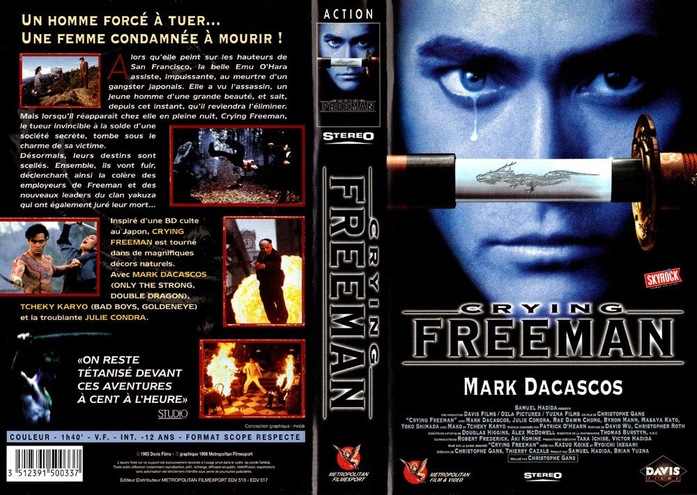 Crying Freeman manga intégral en édition collector pour les passionnés