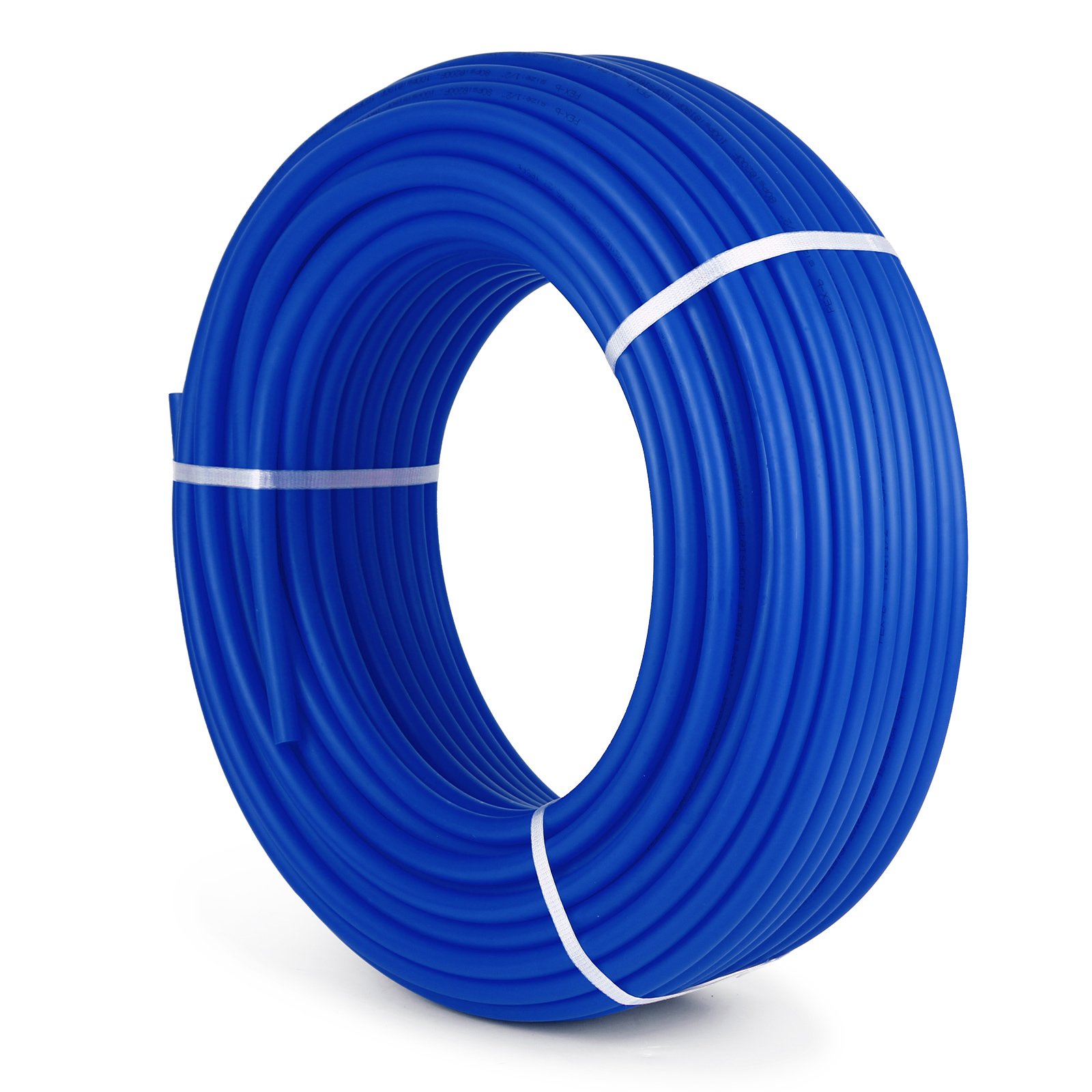 VEVOR Oxygen Non-Barrier PEX Tubing 300 Ft Blue 3/4 Inch PEX Pipe Radiant Heat Floor EVOH Pex-B Heat Durable Plumbing Flexible for Residential Commercial Heating Plumbing