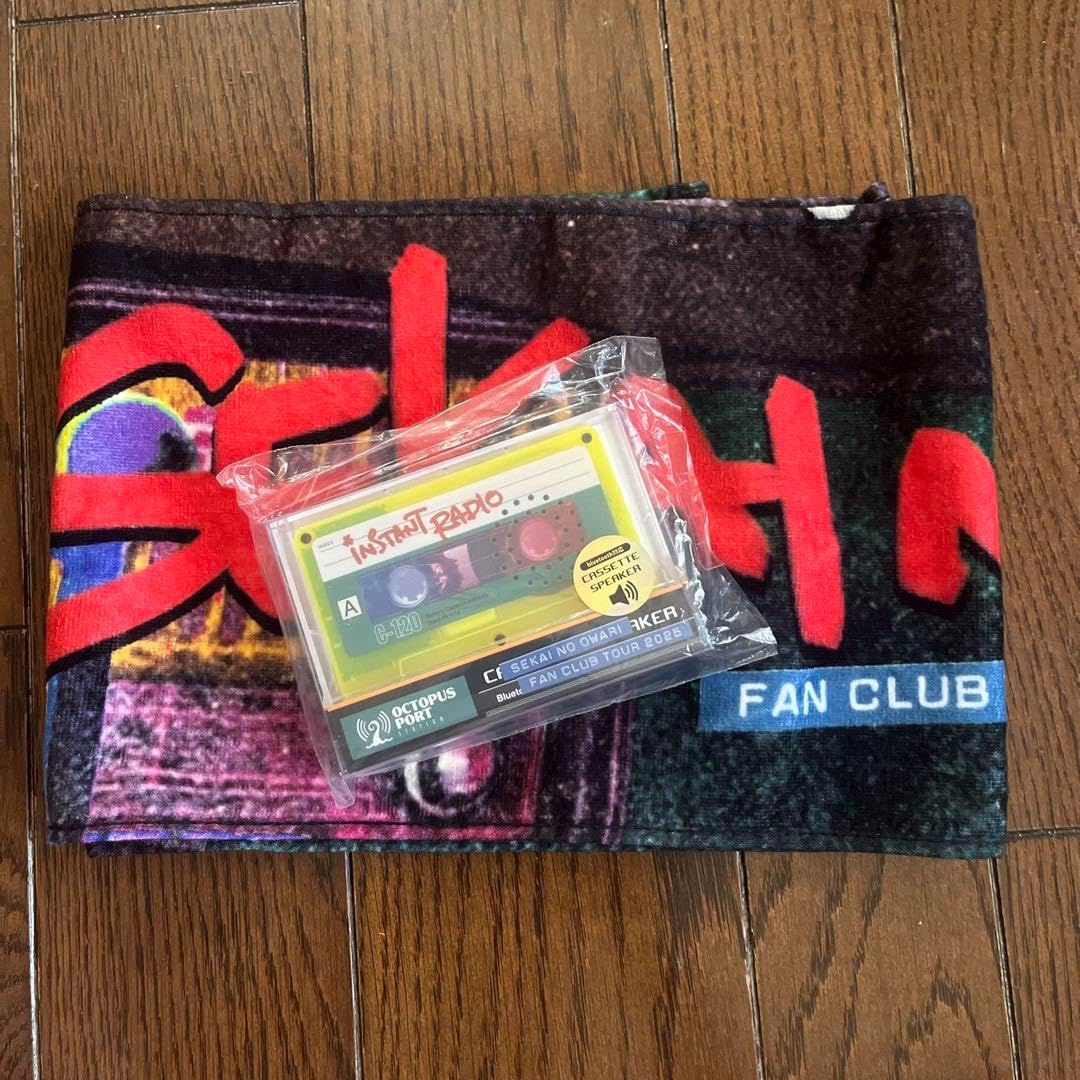 セカオワ FAN CLUB TOUR2025 インスタントラジオ マフラータオル