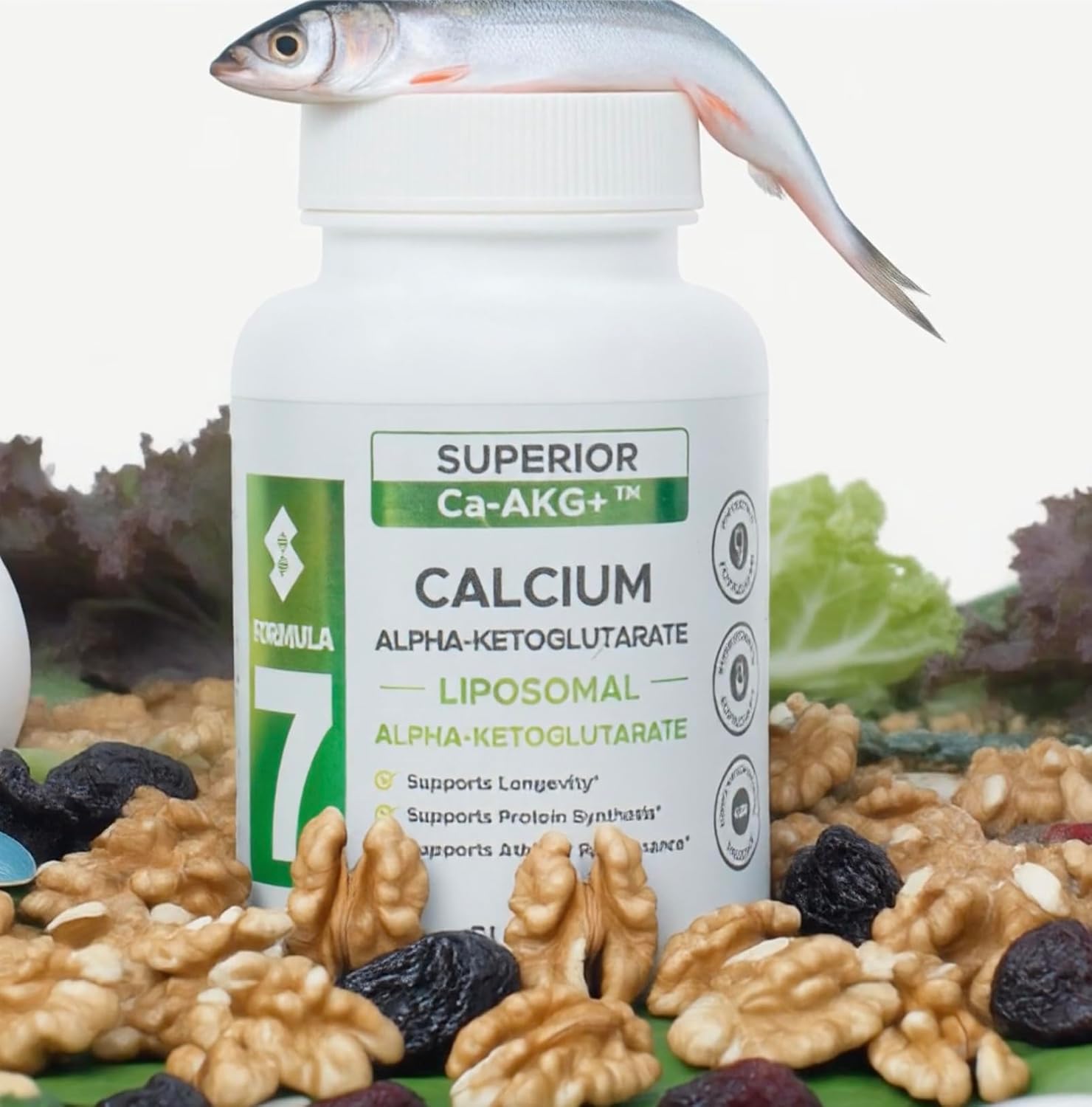 Superior Formulas Alpha-Ketoglutarate (AKG) 1100 mg Serving – Cellular Energy & Healthy Aging Support – Physician Formulated – Made in USA – 60 Vegetarian Capsules – Non GMO, Gluten Free - Image 8