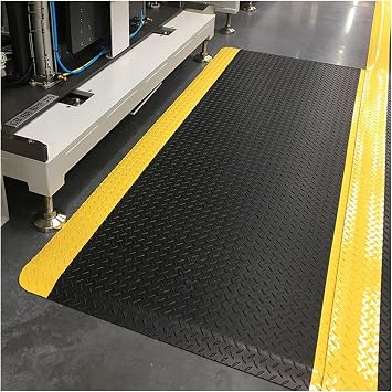 AMUFJJ Work Stand Anti Fatigue Mats Industrial, Customizable Ergonomic Standing Floor Mat Stress Relief for Garage/Restaurant/Shopping Malls28x52x4/5"/70x130x2cm