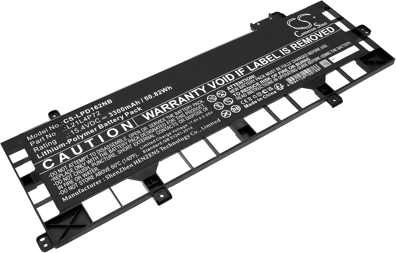 Cameron Sino New 3300mAh Replacement Battery for ThinkPad P16s Gen 1(AMD)21CK00, ThinkPad P16s Gen 1(AMD)21CK00, ThinkPad P16s Gen 1(AMD)21CK00, ThinkPad P16s Gen 1(AMD)21CK00, ThinkPad P16s Gen 1(AMD