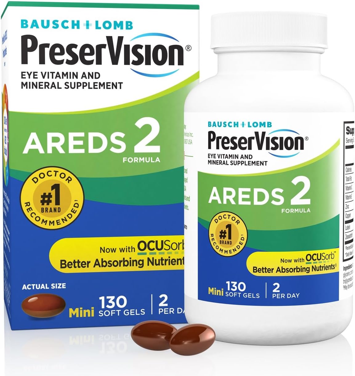 PreserVision AREDS 2 Eye Vitamins, #1 Eye... PreserVision AREDS 2 Eye Vitamins, #1 Eye...