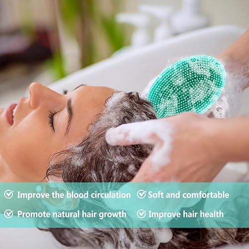 Baby Shampoo Brush - Silicone Scalp Massager for Newborns & Kids
