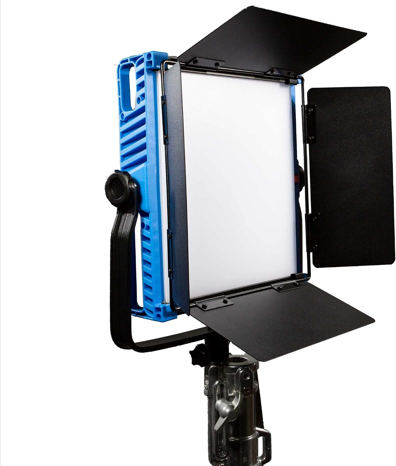 Dracast Kala Plus Series Bicolor LED1000 Kit with Injection Molded Travel Case - 2 Pack Includes Panel Lights, Stands, Barndoors, Diffusion | App Control | Travel Case | App Control | Dimmable 0-100%