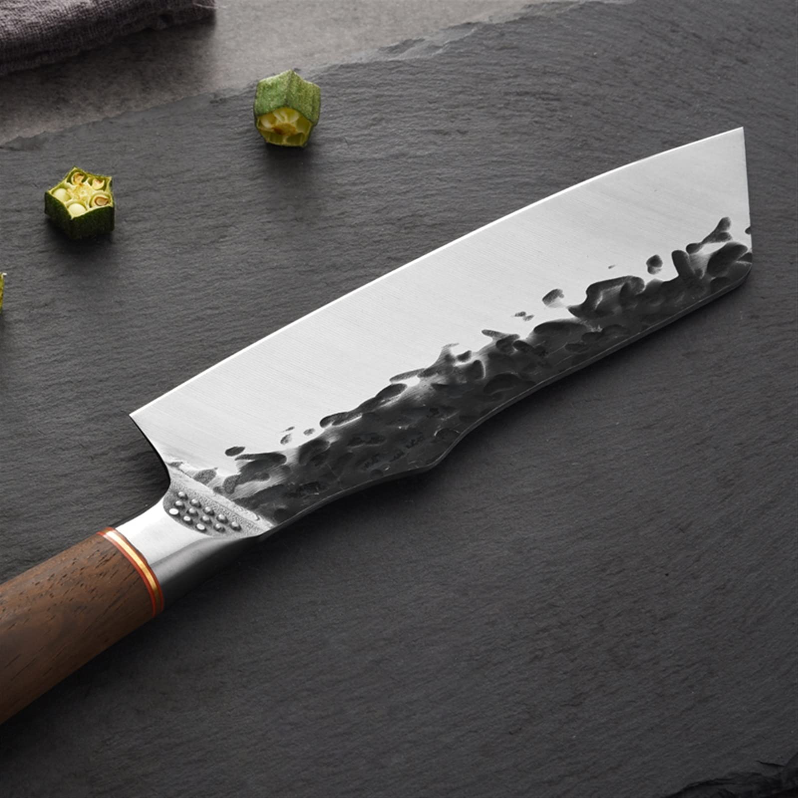 Cuchillos de Chef de carnicería forjada de 6 Pulgadas 5CR15MOV Cuchillas de Cuchillas de Acero Inoxidable de Acero Inoxidable Cuchillo de Corte de Carne de Corte Cuchillo de Chef
