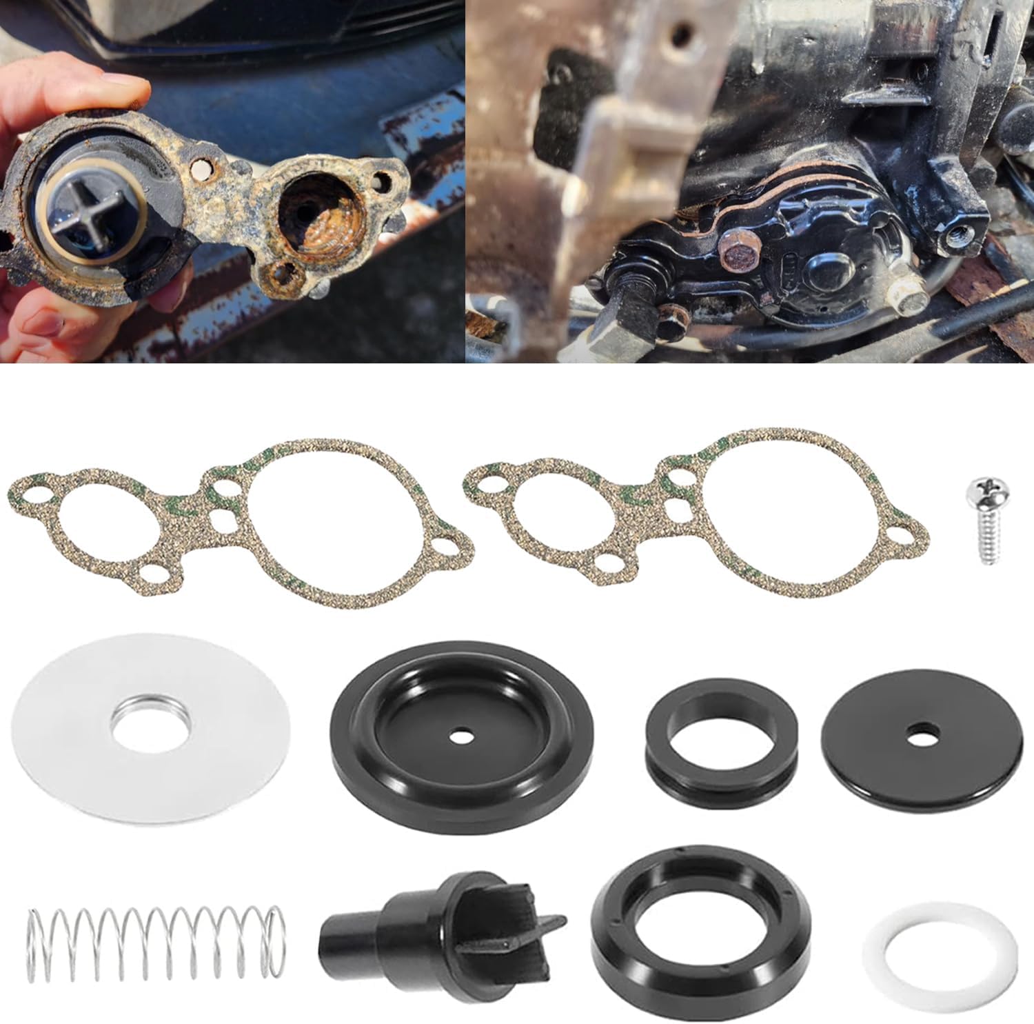 Poppet Valve Kit replace part for 803062T1 8030-1 fit for Mercury 135-200hp 2.0L 2.5L V6,for Magnum II Magnum III XR4 XR6 V135 V150 V175 V200