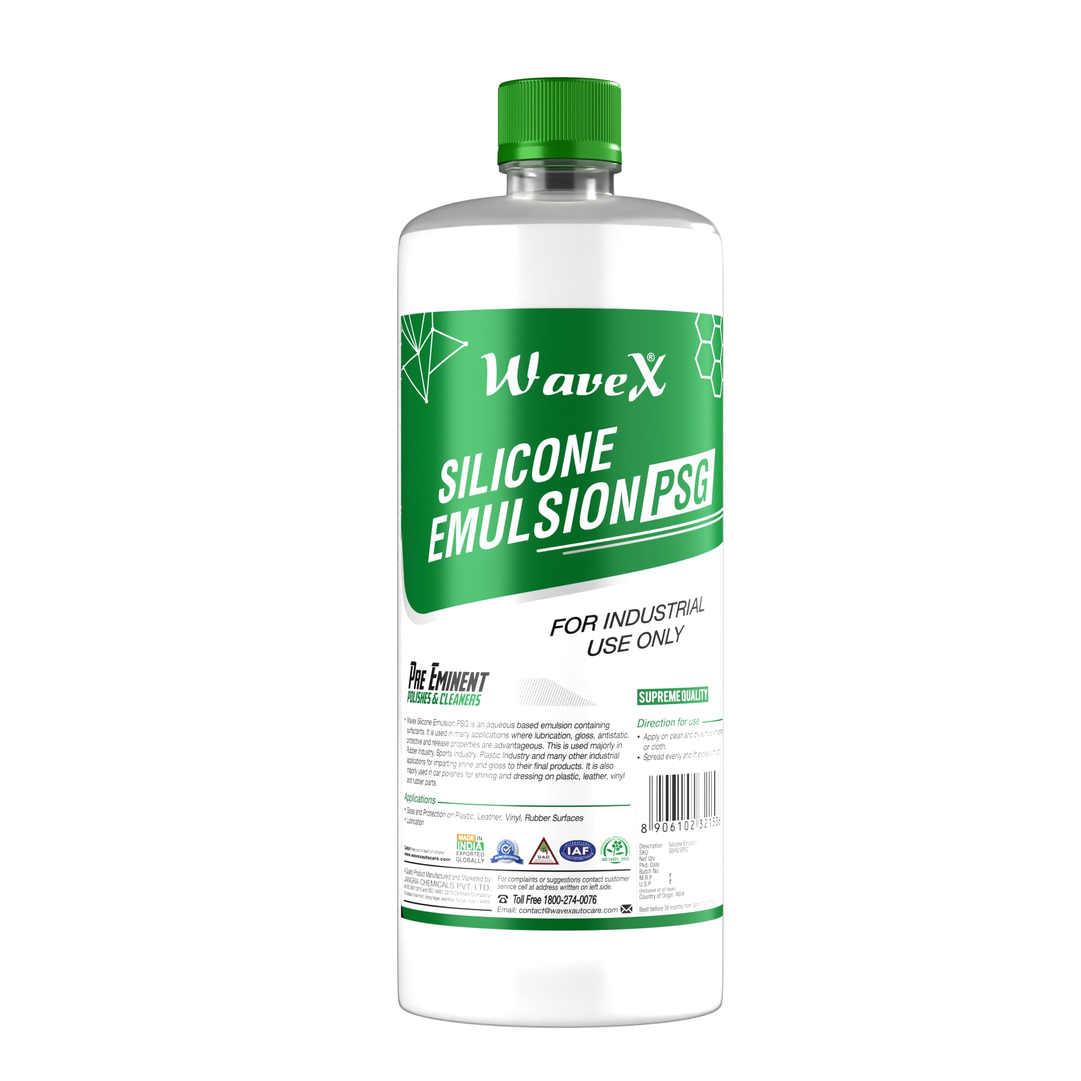 Silicone Emulsion 1kg | All in One Universal Polish for Automotive, Household and Industrial Applications