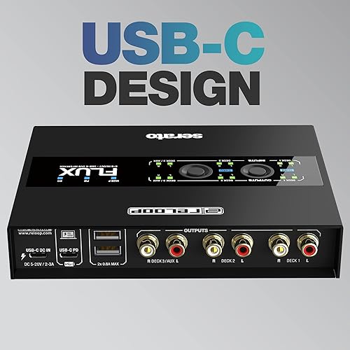 Miniatura 10 de Reloop FLUX 6x6 IN/OUT USB-C DVS Interfaz para Serato DJ Pro