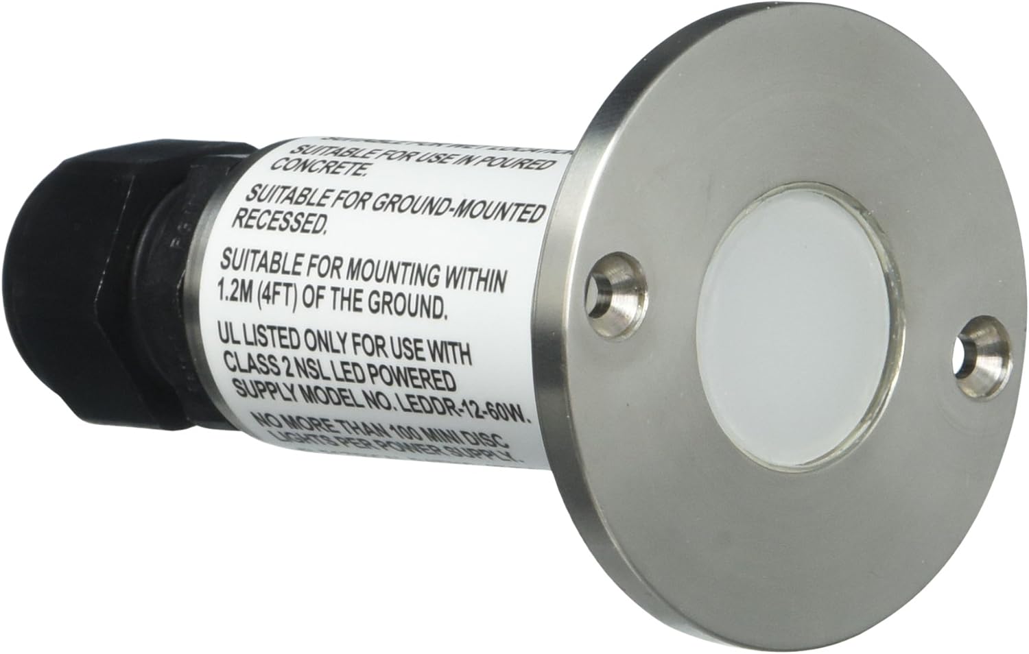 National Specialty LEDMDGRSS MiniDisc Step Light Indoor Step Lights