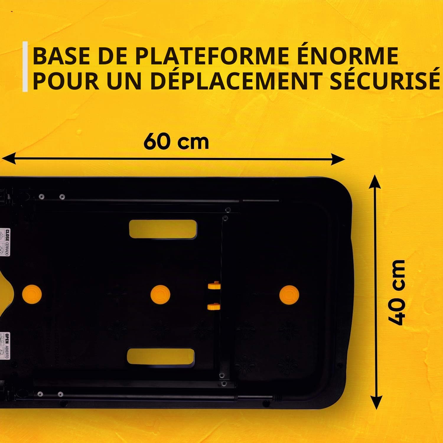 FXWT-712 Stanley Fatmax Chariot Plateforme Pliable Aluminium Charge Max: 135 kg