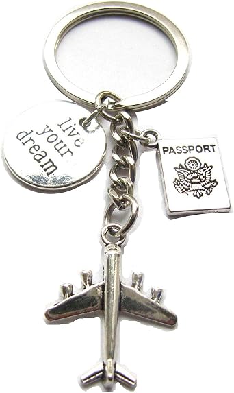 No Matter Where - Map of the World & Best Friend Keychains