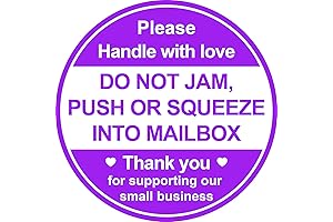 Thank You Mailbox Stickers for Gracefully Managing Deliveries