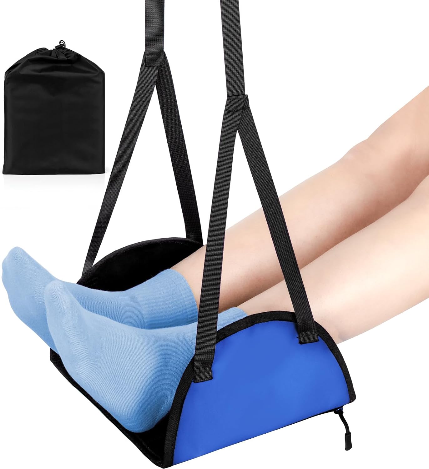 HAYVAN Airplane Footrest with Comfortable Latex Cushion for