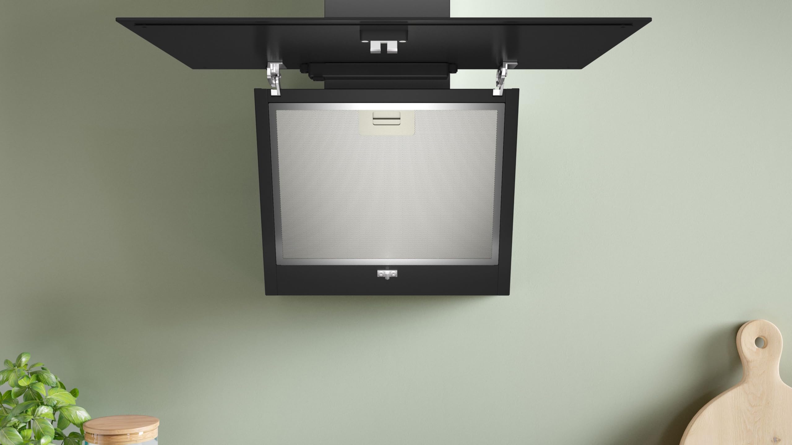 Bosch DWK65DK60 Cappa da Parete 60 cm Aria Ricircolo Scarico Touch Select Basic Filtro Antigrasso