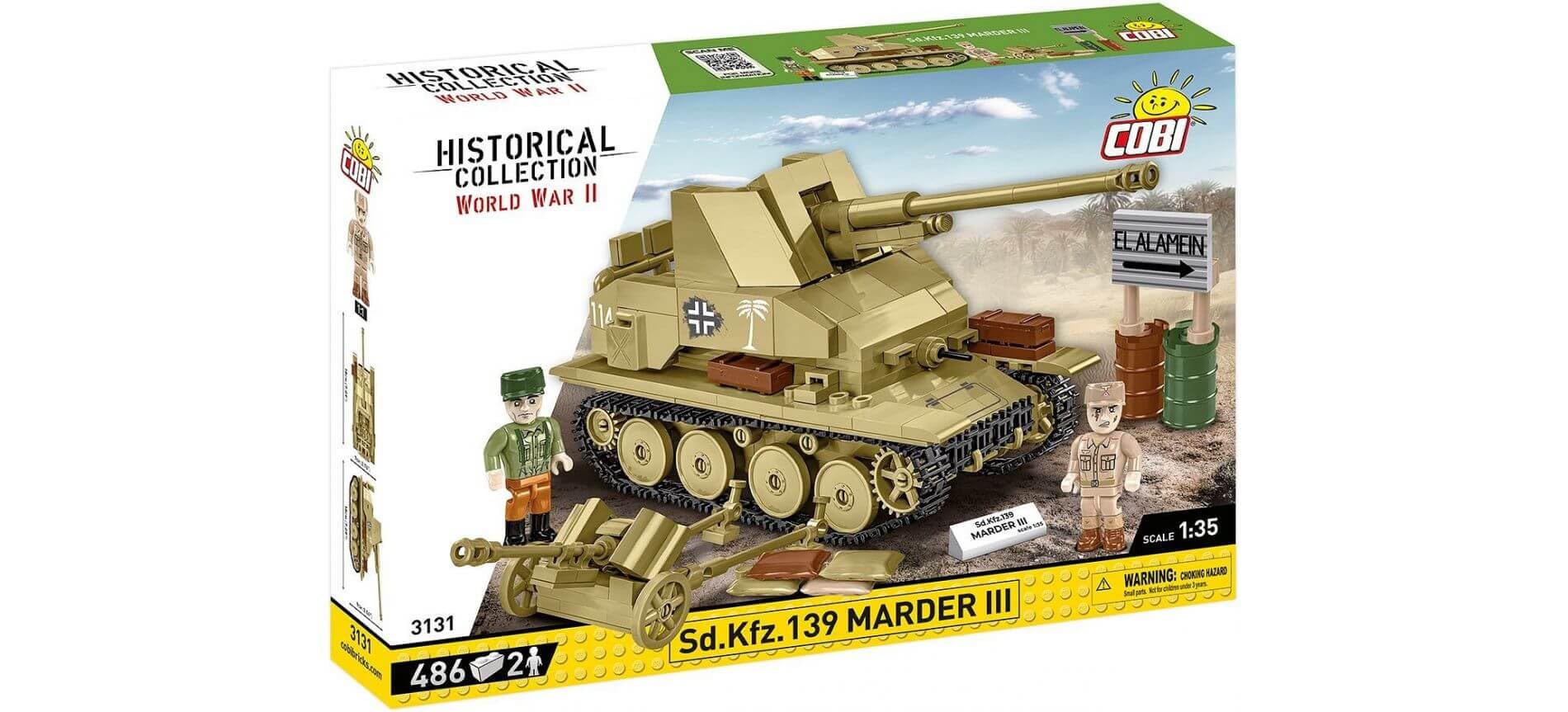 COBI Sd.Kfz.139 MARDER III