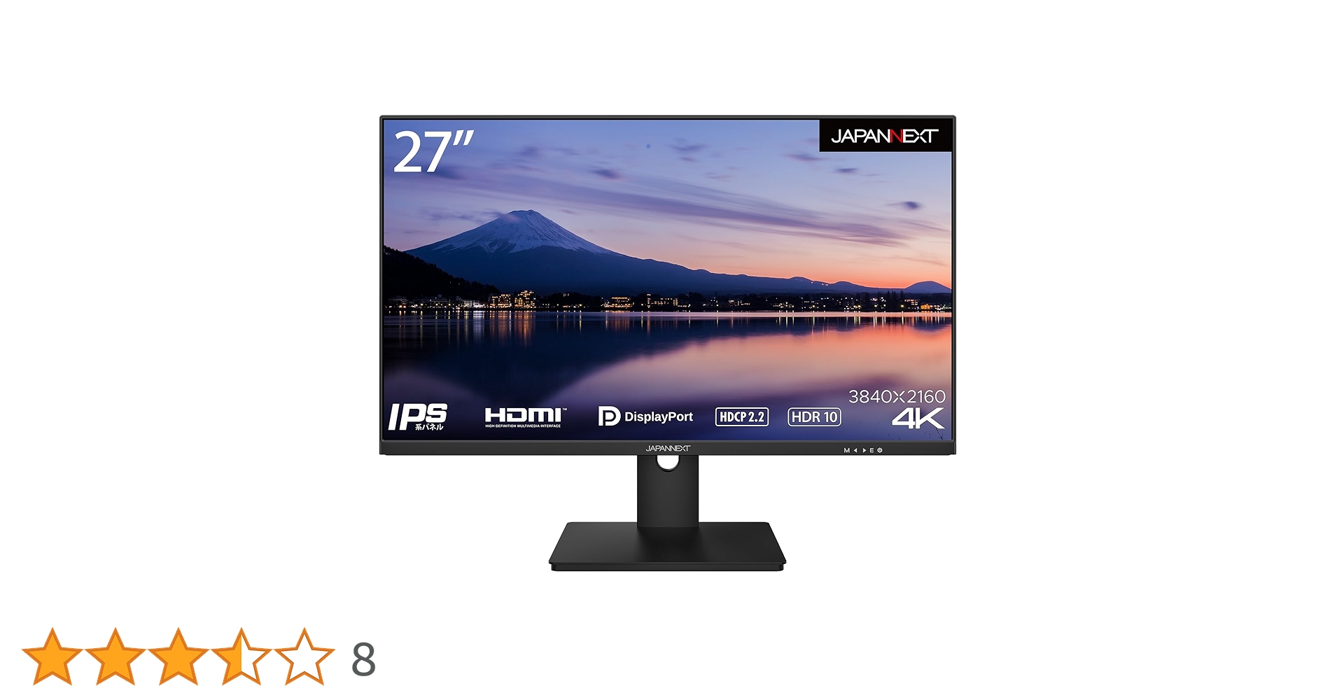 Amazon.co.jp: JAPANNEXT 27インチ 4K(3840×2160) 解像度 液晶