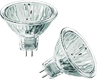 Vista 1 de KOR Paquete de 2 bombillas MR11 de 6 voltios de precisión halógena reflector de fibra óptica 6V (5)