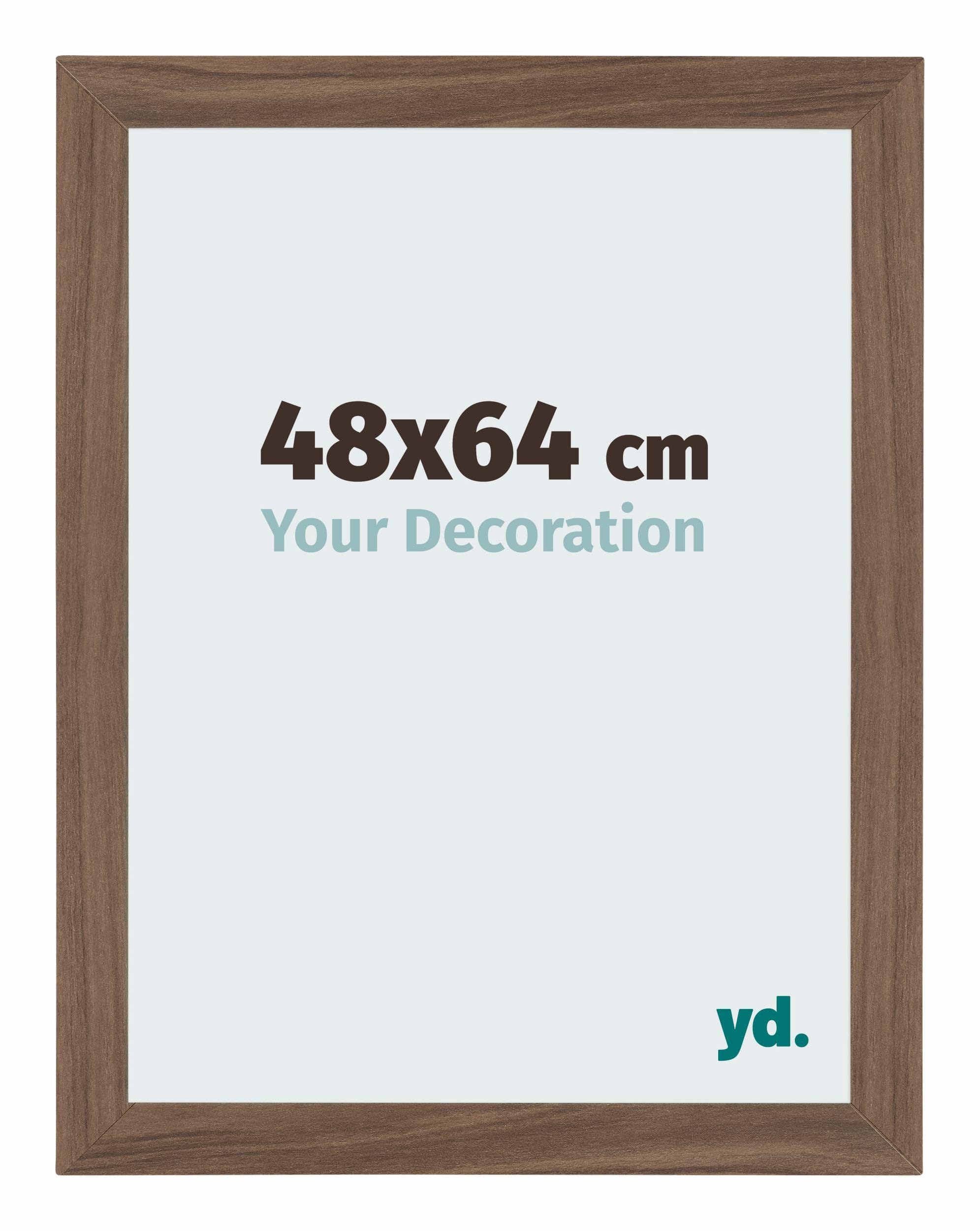 Your Decoration - Puzzle frame 48x64 - Walnut Dark - Puzzle frame 500-1000 Pieces - MDF Photoframe - Mura
