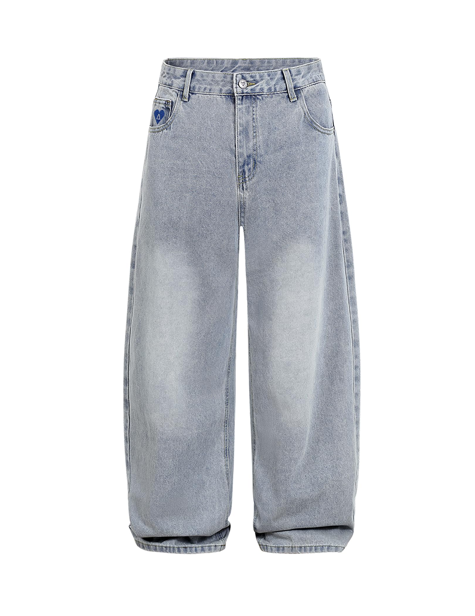 Aelfric Eden Womens Baggy Wide Leg Jeans High Waist Casual Vintage Loose Washed Jeans Streetwear Y2K Straight Denim Pants