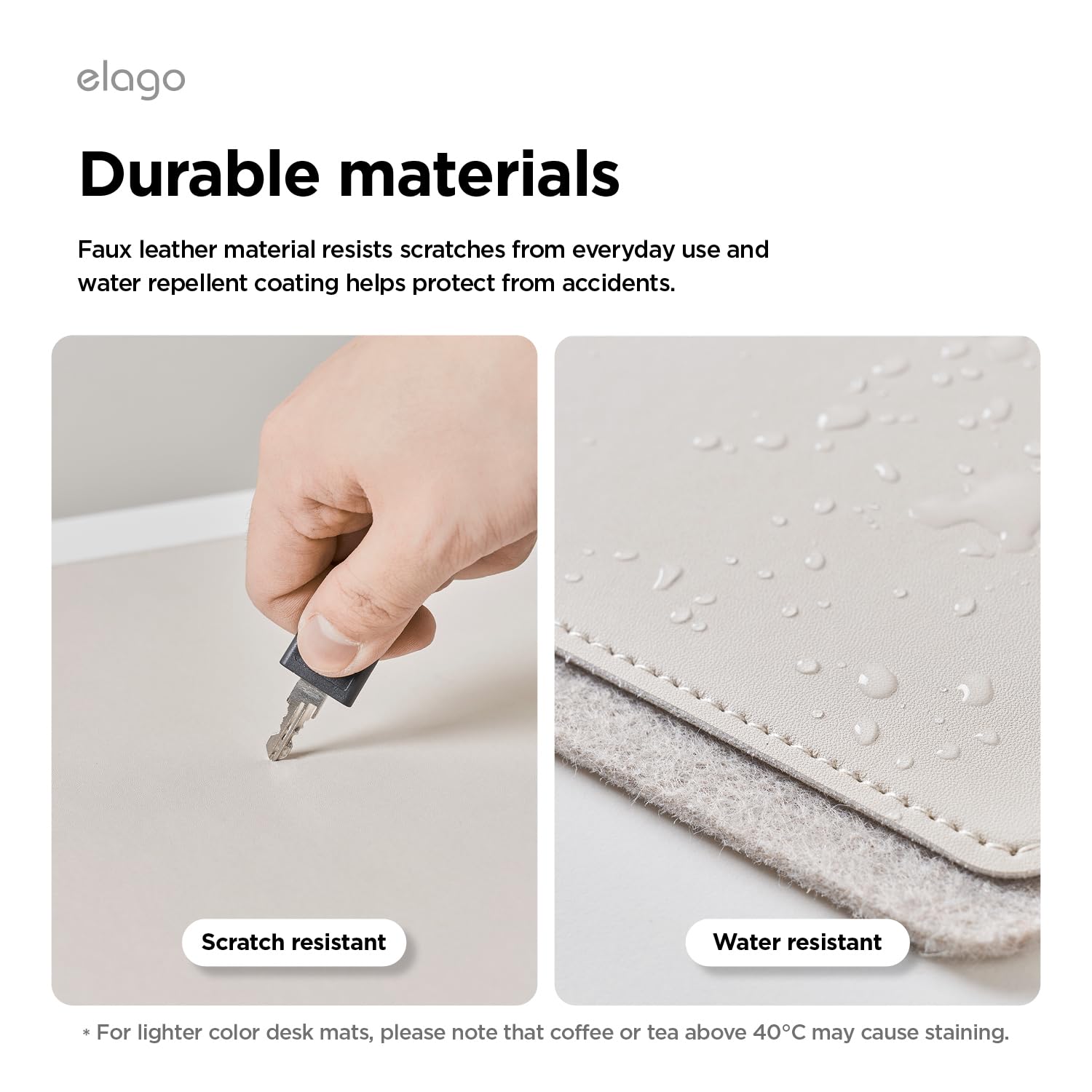 elago Tappetino da Scrivania Magnetico Smart, Sottomano Impermeabile