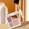 HLOFF Full Beauty Cosmetics Makeup Set, 10 Piece Makeup Set Air Cushion, BB Cream, Powder, Eyeliner, Mascara, Lipstick, Concealer, Eye Shadow Dish, Eyebrow, Makeup Brush, Long Lasting Makeup Set, Beginner, Popular Cosmetics Set, Christmas, New Year, Birthday, Celebration Day Gift