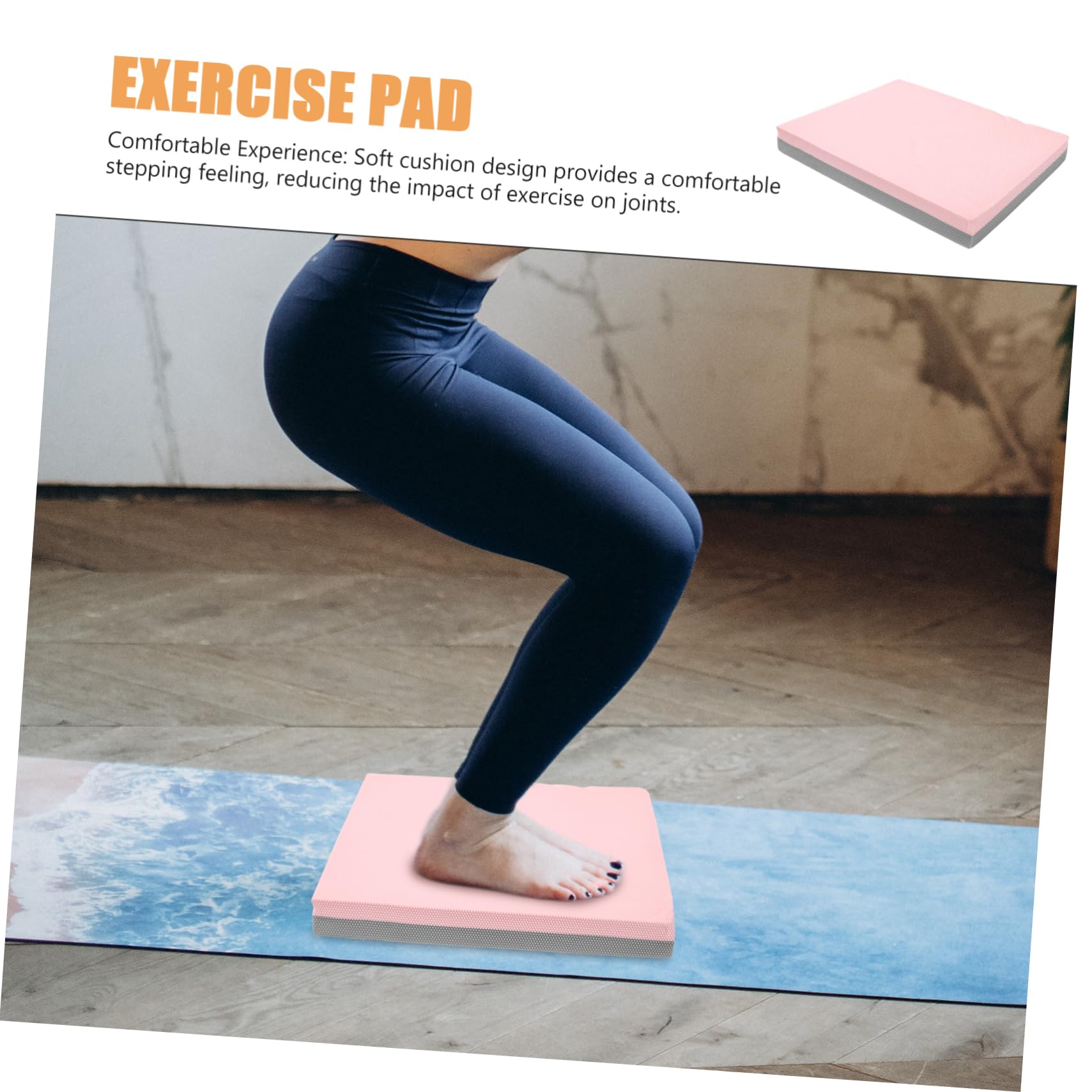 Yoga Balance Kissen Rutschfeste Kniefolie Ergonomisches Kniepolster Verbesserung Von Stabilität Und Gleichgewicht Für Fitnesslevels