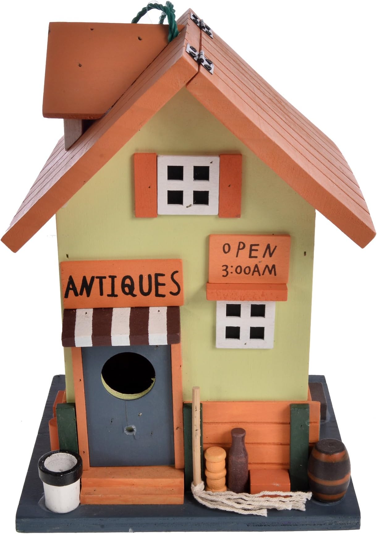 Sierra Wooden Outdoor Bird House Antique Shop