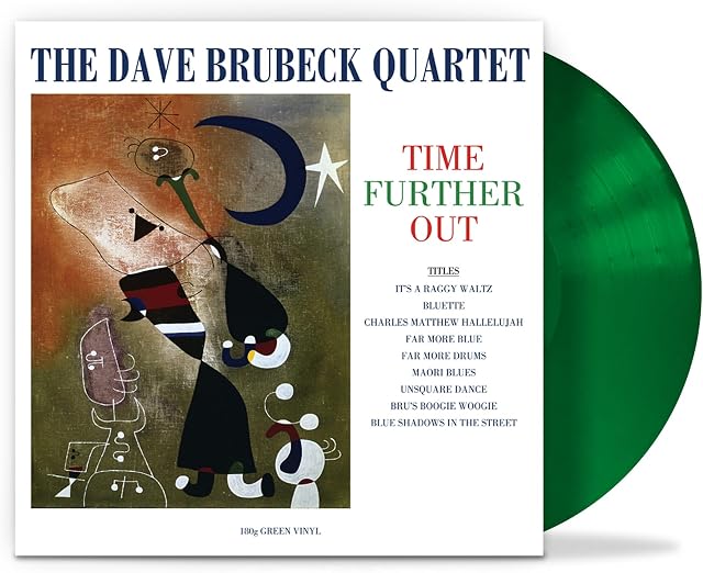 Time Further Out (Vinil Verde, 180g) por The Dave Brubeck Quartet, capa do álbum