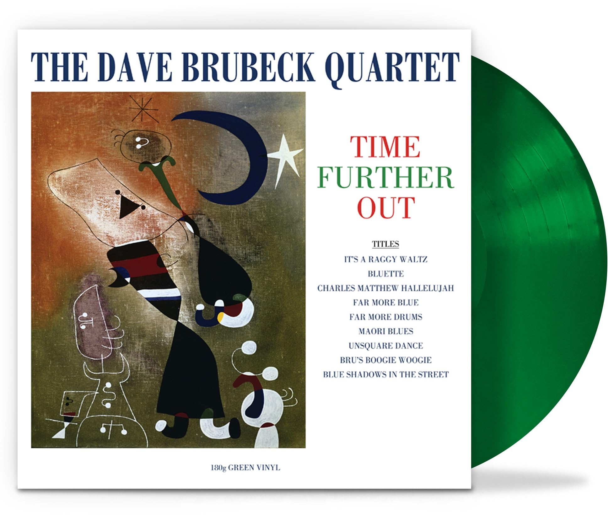 Dave Brubeck Quartet Time Further Out (green Vinyl) LP New 5060348582571