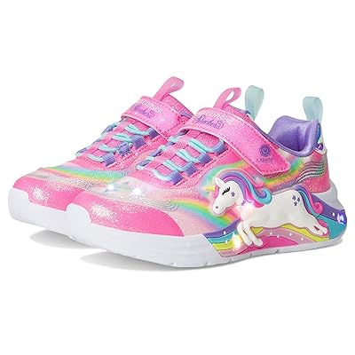 SKECHERS KIDS Unicorn Chaser 302298L (Little Kid/Big Kid) Girls Shoes Pink/Multi