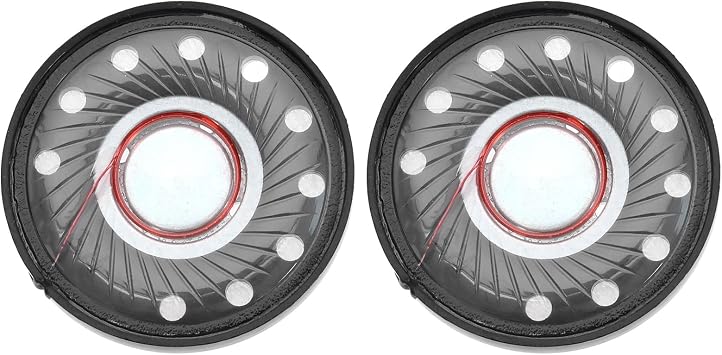 2PCS 40mm Headphone Speaker Compatible with Bo-se QC45 QC2 QC25 QC35 QC15 QC3 AE2 OE2 32ohms 20mW Replacement Speaker Headset