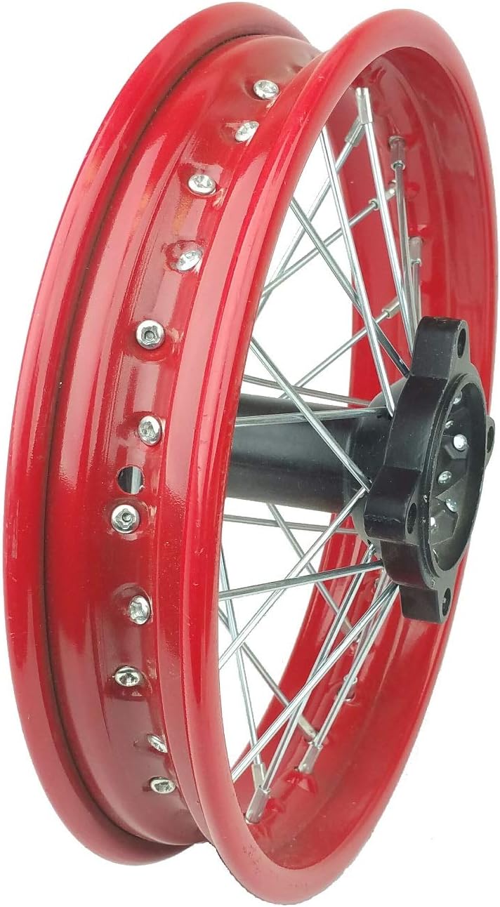 14"Aluminum BLUE Rear Rim Wheel Disk Brake Apollo SSR 125cc XR CRF Dirt Pit Bike Chines Made Dirt Bikes 12mm Shaft